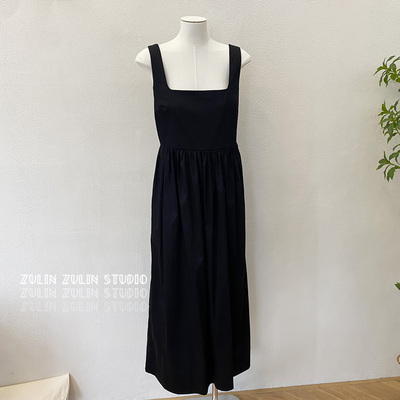 出米国单◆F21连衣裙背带裙欧美无袖宽松收腰长裙G20305