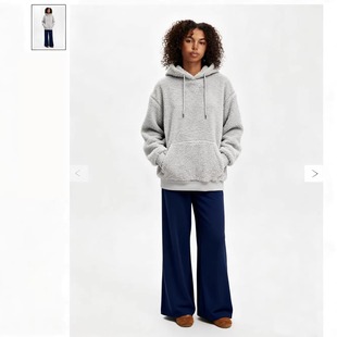 断码 澳洲cotton 清 超软糯 on宽松毛毛卫衣 不退