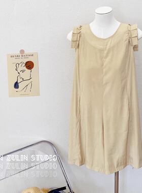 超顺滑！小飞袖 连体裤宽松显瘦荷叶袖 陌陌家E10204