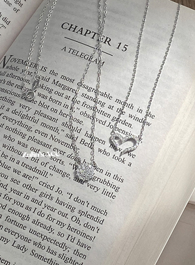 zulin's acc ◆极细锁骨链通体S925银项链夏季满钻吊坠防过敏颈链