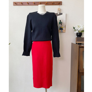 小末家 韩代kiwicandy 针织半裙 面料有弹力E20203