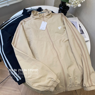 topfeeling2025春季立领外套运动两件套男女宽松显瘦跑步