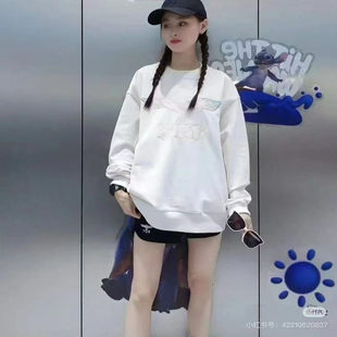 百搭情侣全棉气泡贴标老鹰卫衣 休闲宽松时尚 boy秋冬新品 男女同款