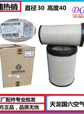 1109910-H12B0东风天龙旗舰国六空气滤芯3040空气滤清器AF04393