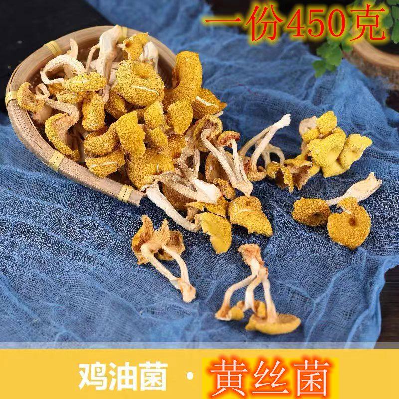 陕南安康特产蘑菇 黄丝菌 年货煲汤品