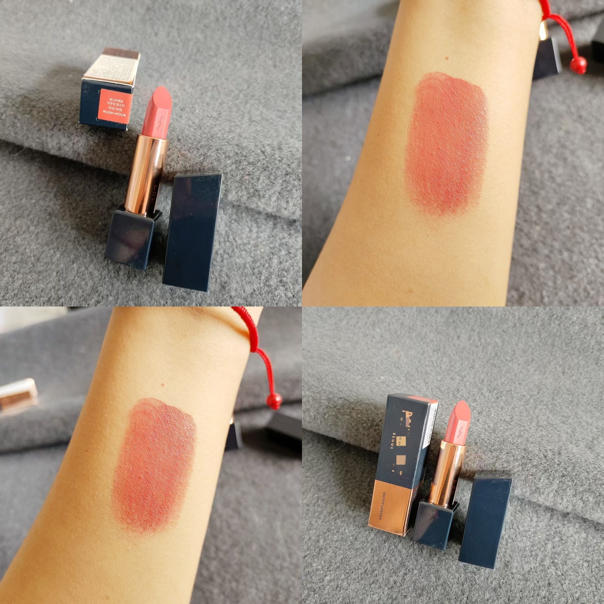 黄皮变白皮！韩国po/n/y轻奢丝绒口红唇膏保湿滋润 不挑皮205#