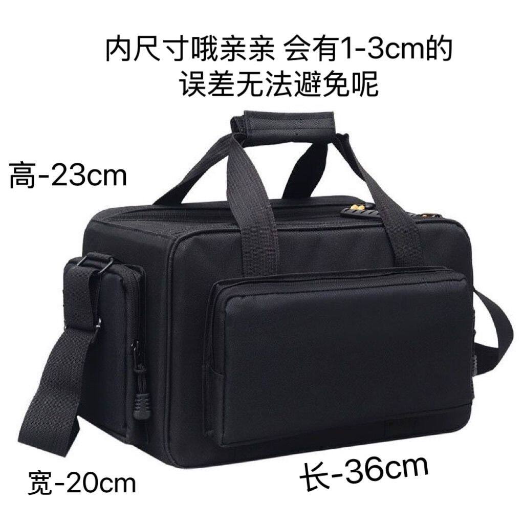 摄影包光纤接机相机背包工具手提户外收纳单肩便携黑色防水小号