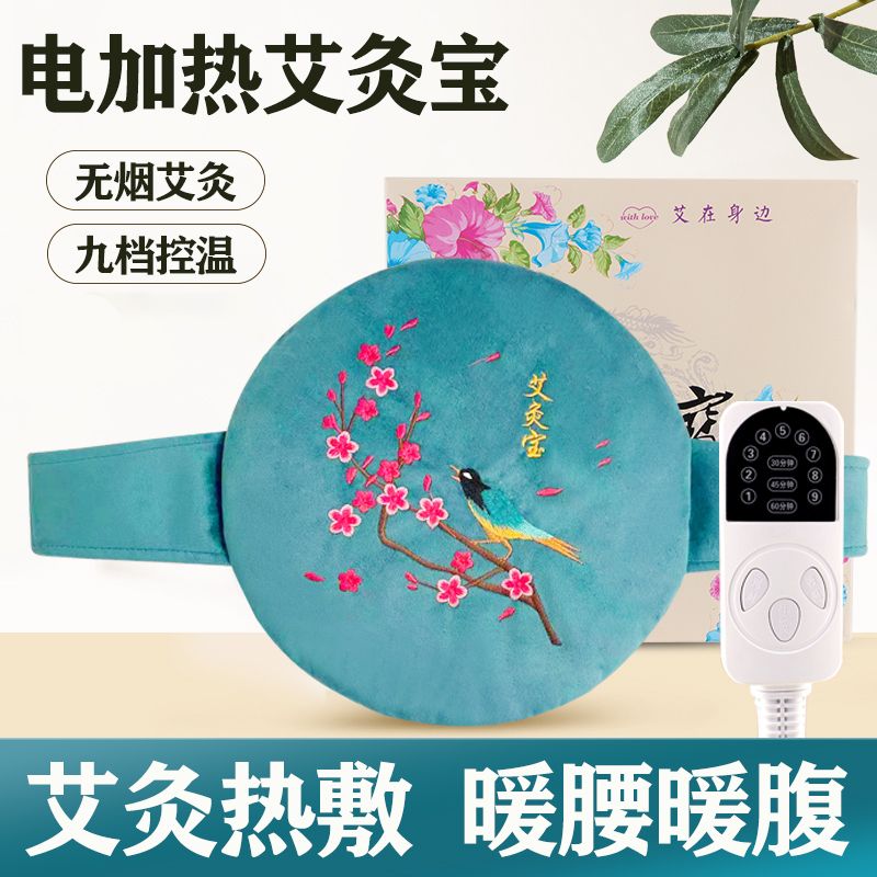 敷肚子电热包艾草电热艾灸宝电加热艾草热敷包宫暖腰带热敷袋理疗