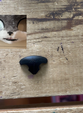 3D打印兽头鼻子黑色粉色兽装fursuit配件猫狮子通用diy福瑞furry