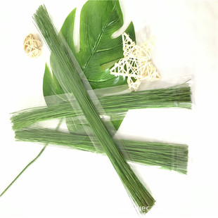 纸包铁线 厂家直供纸包铁丝 花艺铁线30号纸包铁丝 100根纸包铁丝