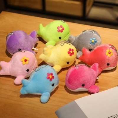 小海豚玩偶毛绒玩具鲸鱼公仔