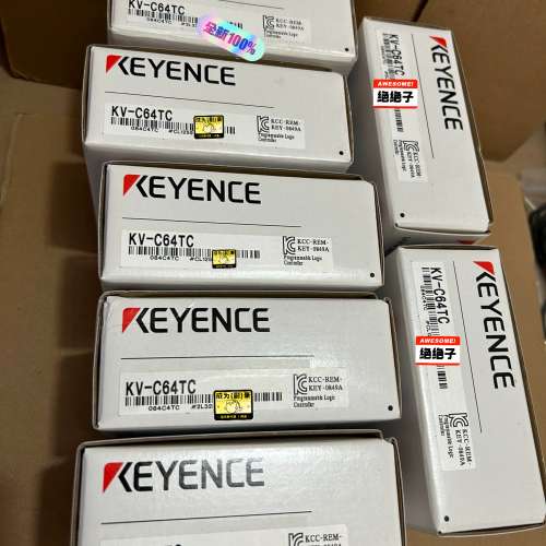 （议价)基恩士输模块KV-C64TC，原标原盒，图