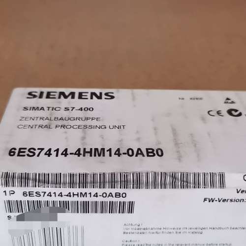（议价)6es7414-4hm14-0ab0模块，未开