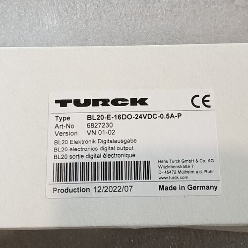 TURCK图尔克数字输模块，BL20-E-16DO-2(议价)
