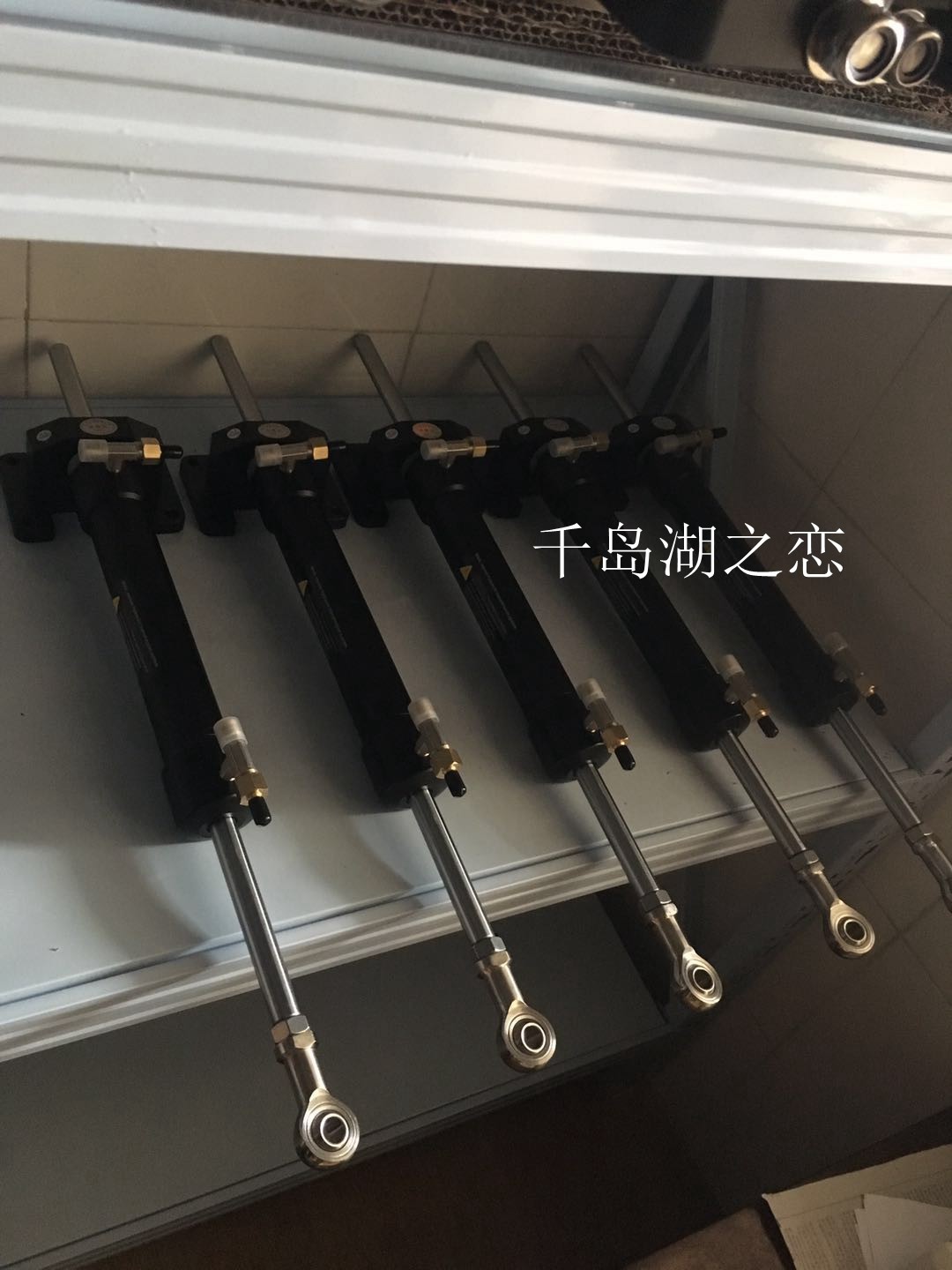 雅马哈水星铃木快艇船外机航行设备配件液压舵机柴油船用单独油缸