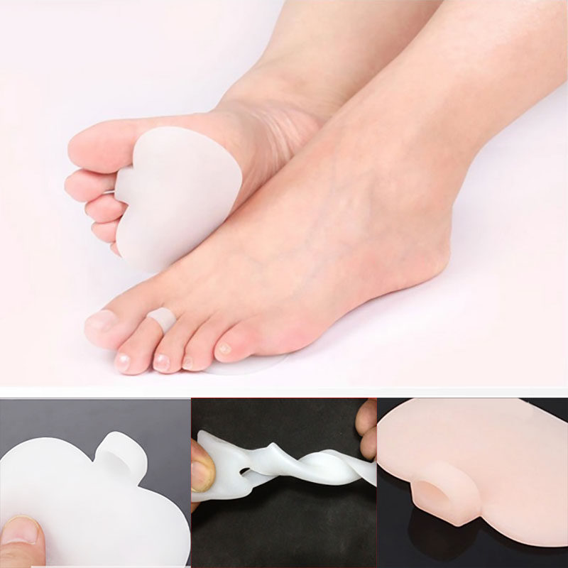 TRANSPARENT INVISIBLE SILICONE NON-SLIP ULTRA-SOFT THICKENED HIGH HEELS FRONT HALF PAD FOREFOOT PAD HALF PAD ANTI-SLIP MAT HAND WASHABLE