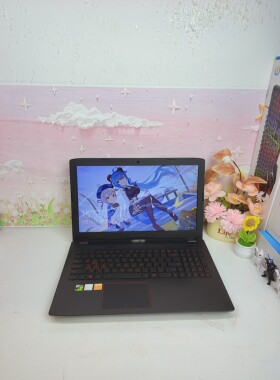 二手华硕飞行堡垒游戏本笔记本电脑 6代i5四核，4G独显