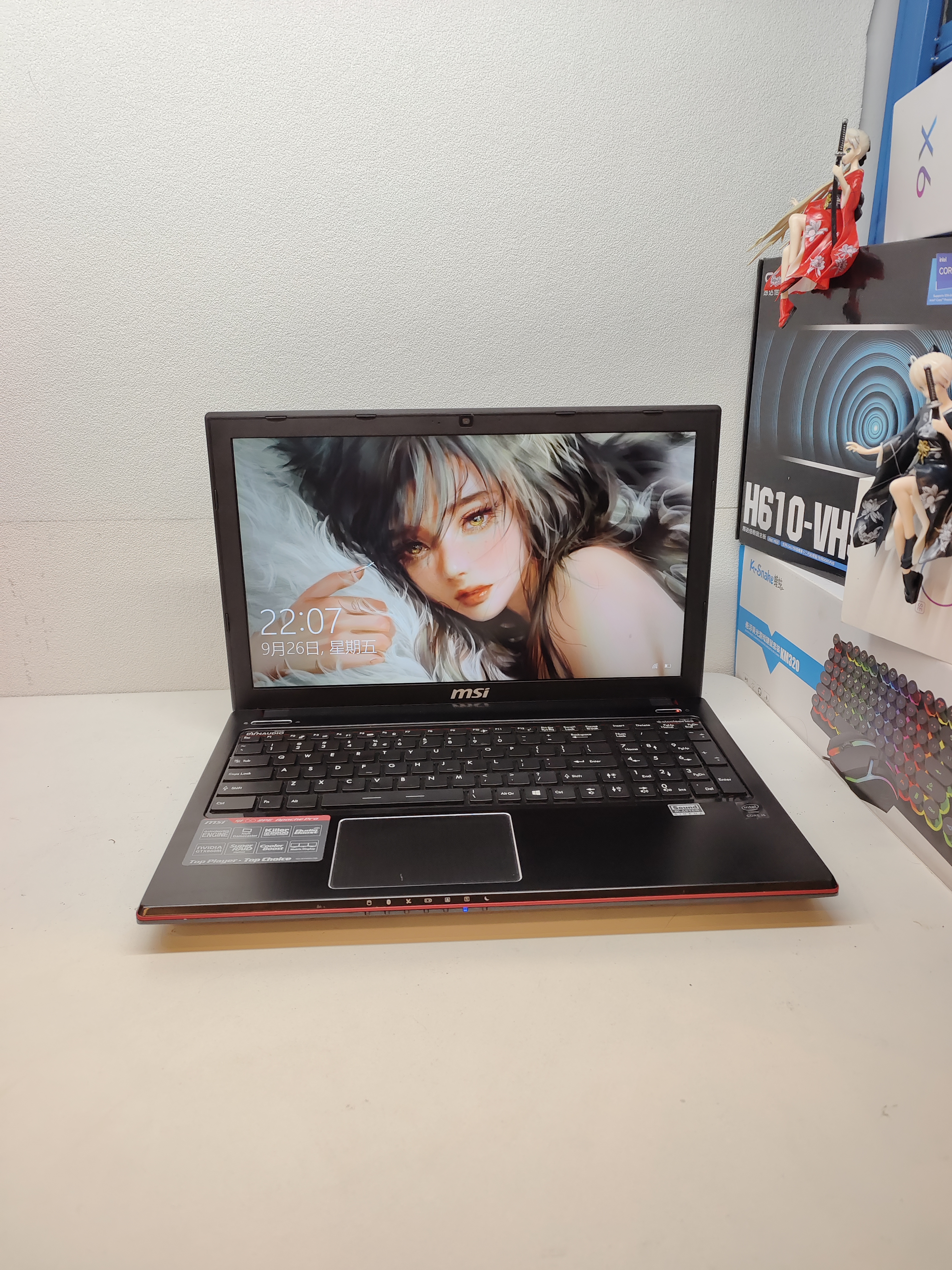 微星GE60游戏本i5双核心GTX 860M 2G独显畅玩英雄联盟穿越火线CS2