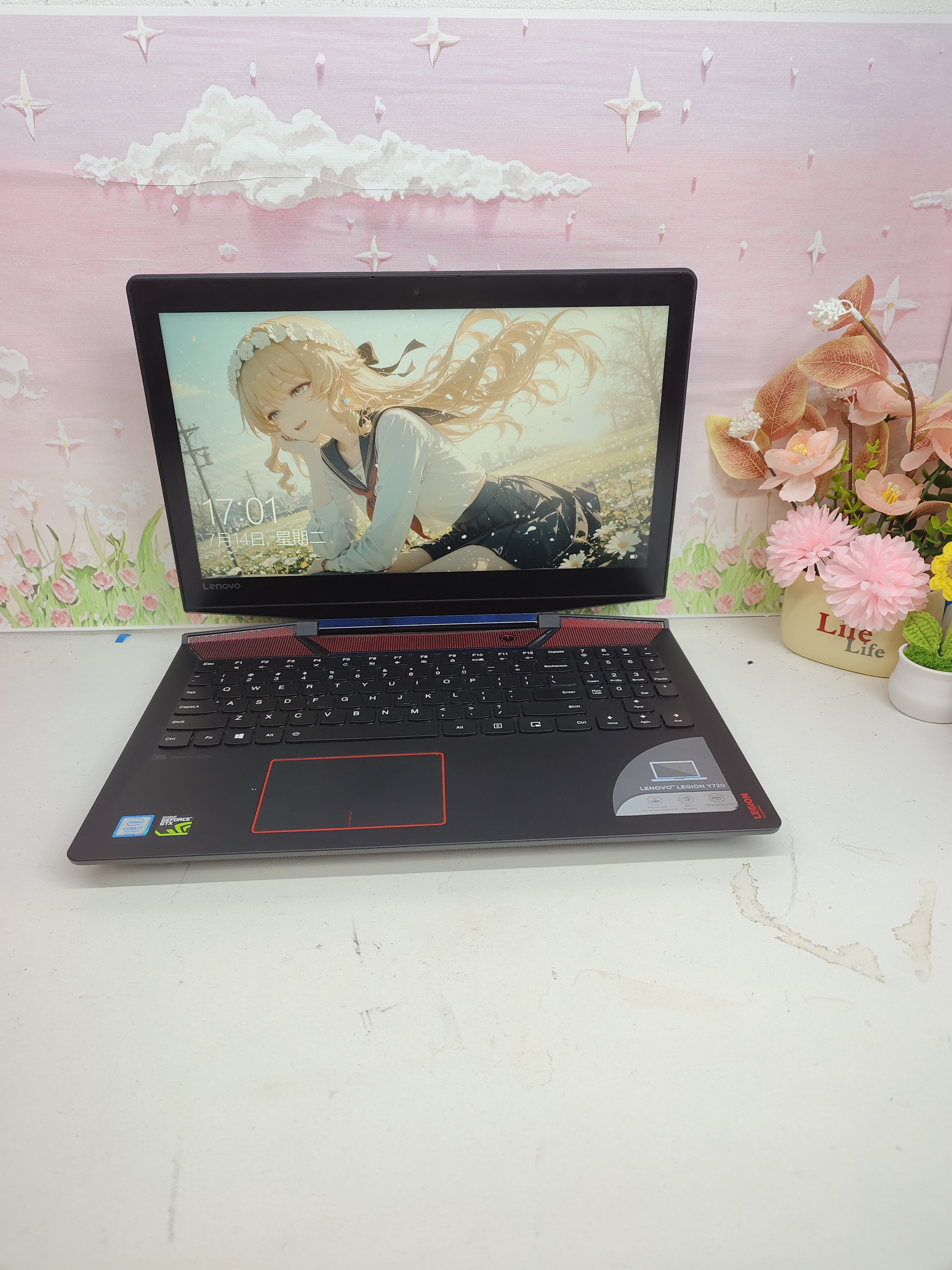 二手联想拯救者Y720高性能电竞游戏本 i7四核标压处理器GTX1060图片