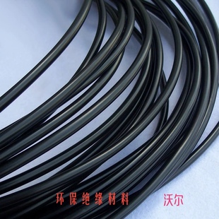 黑亮热缩管 音响发烧专业耳机线材 黑色光亮面 柔软有弹性