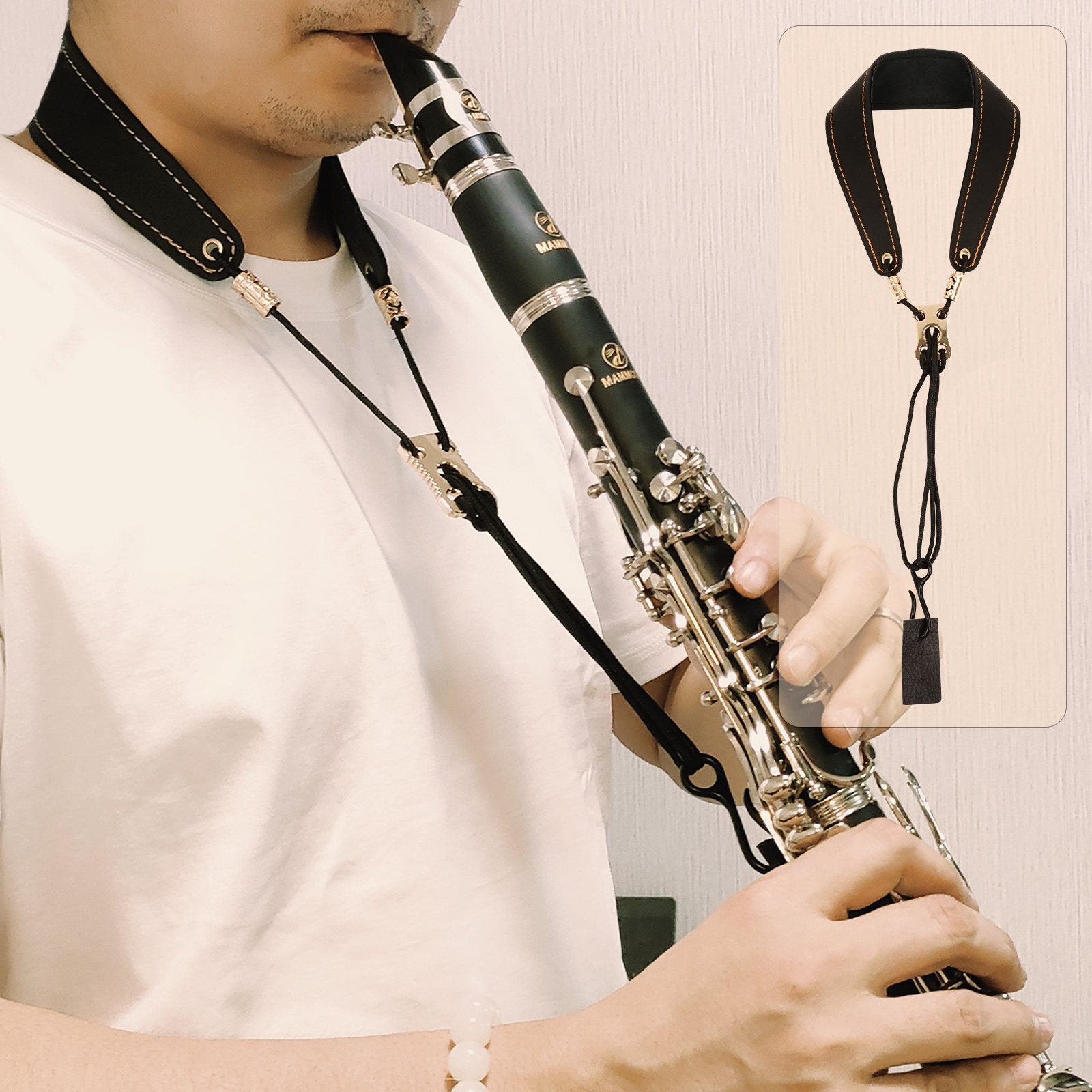 金属挂钩儿童成人通用脖带inmuc