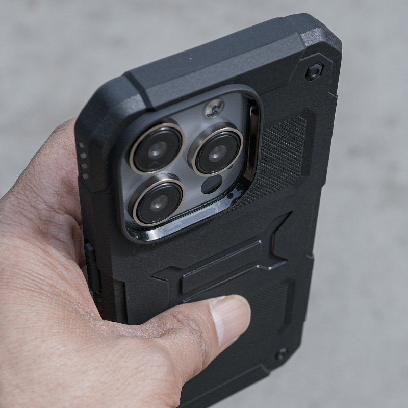 肥熊战术通勤适用于苹果iphone 15/pro/max/plus防摔手机壳军事机能