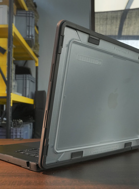 肥熊 适用苹果笔记本Apple Macbook Air 15.3寸  15寸保护套战术防摔电脑透明壳保护壳15英寸2025/2024款