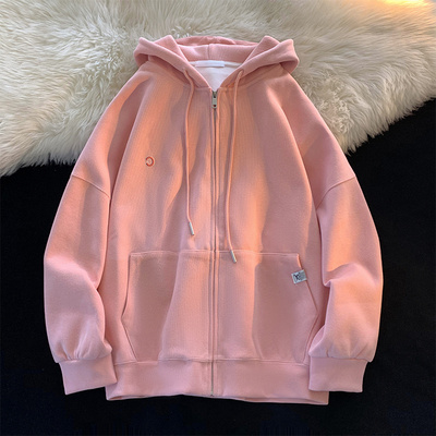 绿色卫衣外套慵懒风韩系