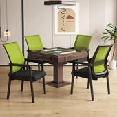 结实耐用电脑椅麻将椅麻将机椅子专用棋牌室久坐凳子家用四把一套