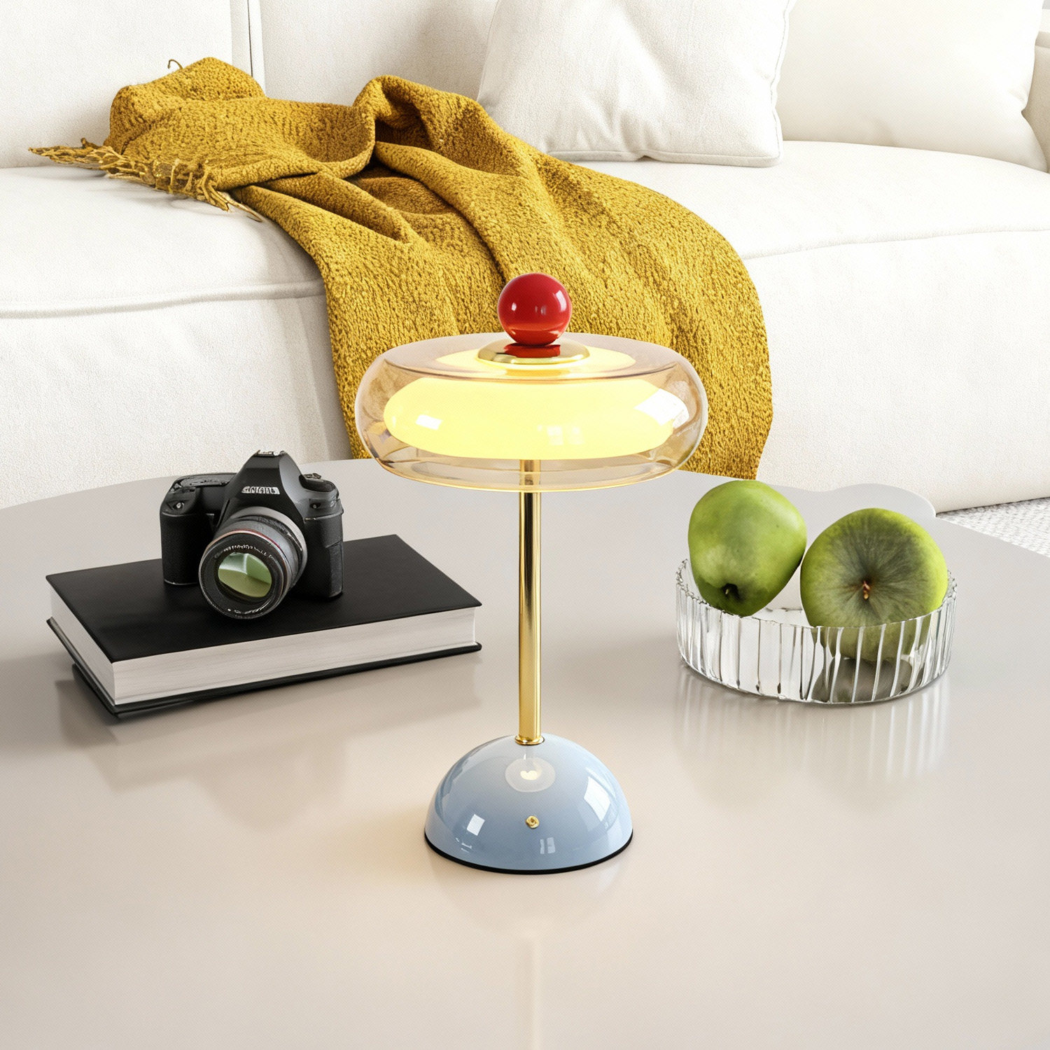 2026新款小台灯卧室床头灯轻奢高级感复古花苞蘑菇主卧桌面氛围灯,家装灯饰光源,装饰台灯,淘宝优惠券,粉丝福利购,淘宝优惠卷