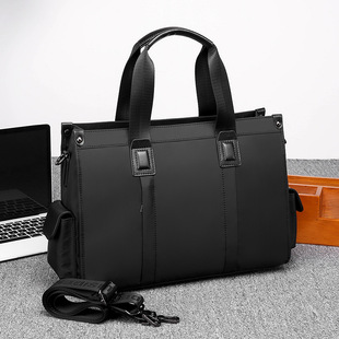 新款 男款手提包时尚休闲高级感电脑包公文包男士商务牛津布男包