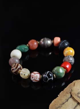 多宝手串古珠收藏男女通用