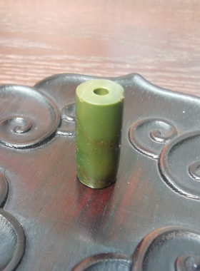 藏传老绿松勒子珠