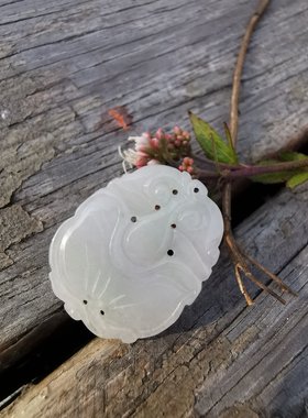 15477天然A货荷花吊坠