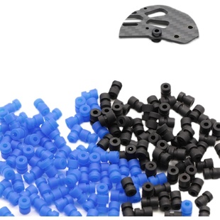 FPV穿越机F3 F4 F7飞控电调稳定减震器软硅胶减震球 M2 M3 避震柱