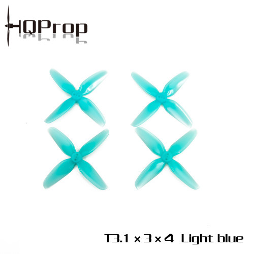 HQProp T3.1X3X4-PC 3130-4 3寸4叶桨 3寸穿越无人机桨叶  3.1桨