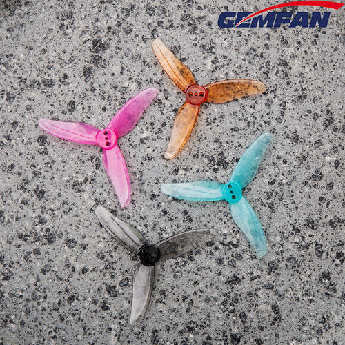 包邮 乾丰2512三叶桨 GEMFAN2.5寸穿越机FPV桨叶 室内小机三叶桨