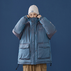 Polyester fiber of thickened cotton garment printed in winter