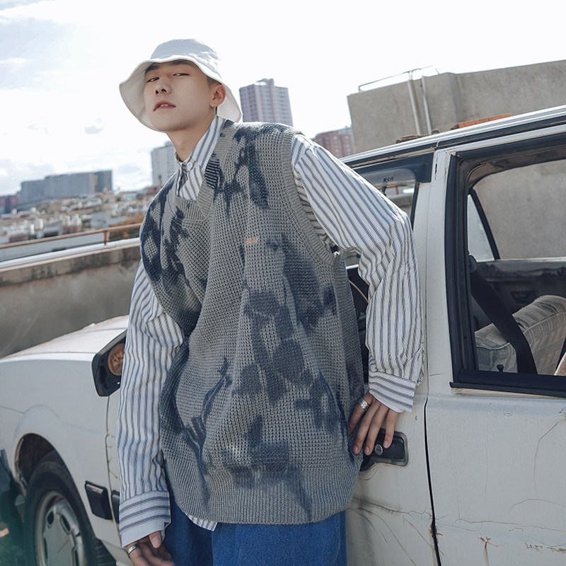 秋冬無袖流行背心毛衣棉