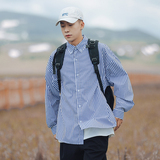 春秋条纹休闲衬衫A360-C227-P55控价78（70%棉27%锦3%氨纶），男装衬衫，电商外29