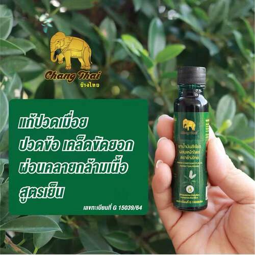 泰国小象牌青草丁香膏油免税店同款清凉驱蚊防蚊虫叮咬草本止痒