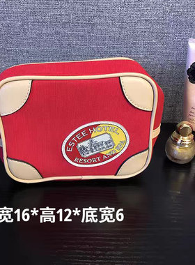 雅诗兰黛新款迷你小包印花图案化妆包布艺收纳包口红小样专柜满赠