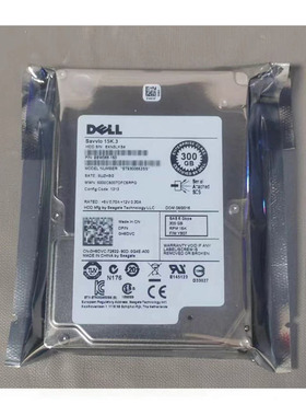 全新0通电 Dell/戴尔 300G 15K SAS 2.5 ST9300653SS 硬盘