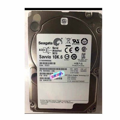 全新 原装 Seagate/希捷ST900MM0006 900G 10K 2.5 SAS硬盘02RR9T