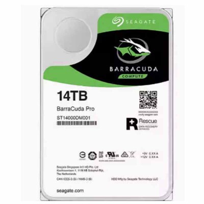 全新Seagate 希捷ST14000DM001 14T酷鱼Pro 3.5寸 7.2K台式机14TB