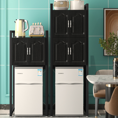 冰箱置物架微波炉收纳柜