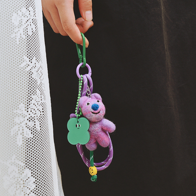 高品质手工制作卡通新款包包挂件