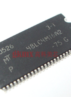 高科美芯 集成电路 MT48LC4M16A2-7EG TSSOP54 64MB 15元/PCS