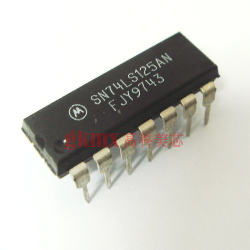 IC集成电路SN74LS125AN DIP14 直插逻辑芯片总线缓冲器 3.5元/PCS