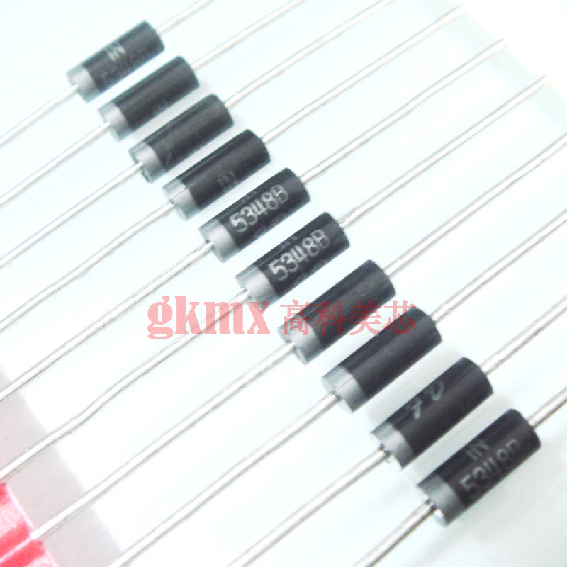 高科美芯 硅齐纳稳压二极管1N5348B(5W/11V/直插D2A)10个10元